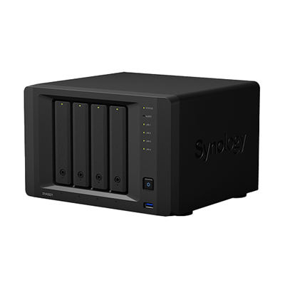 Synology DVA3221 Deep Learning 4-Bay NVR Network Video Recorder Enclosure