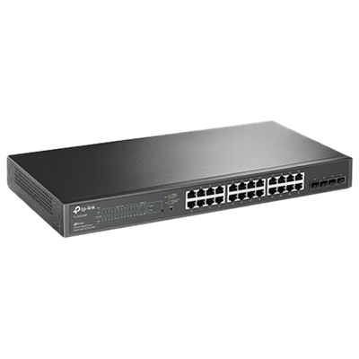TP-Link TL-SG2428P JetStream Managed PoE+ 24 Port Gigabit Switch