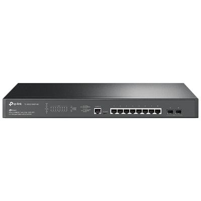TP-Link TL-SG3210XHP-M2 8-Port L2+ Smart Managed Rackmount 2.5-Gigabit PoE