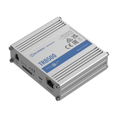 Teltonika TRB500 4G LTE/5G Cat 20 Router w/ 1 x Embedded SIM Slot