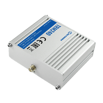 Teltonika TRM240 4G LTE Cat 1 Modem w/ 1 x Embedded SIM Slot & 1 x External Antenna