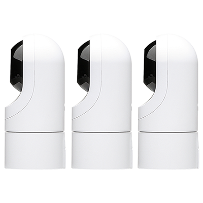 Ubiquiti UVC-G3-FLEX UniFi Protect HD PoE Turret IP Camera, Three Pack w/ Night Vision