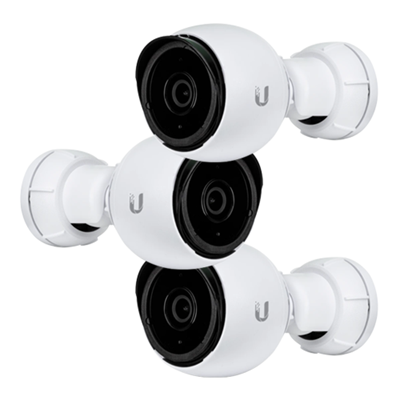 Ubiquiti UVC-G4-BULLET UniFi Protect HD PoE Bullet IP Camera, Three Pack