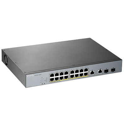 Zyxel GS1350-18HP NebulaFlex Pro 16-Port Smart Managed Rackmount Gigabit PoE