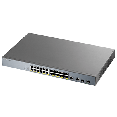 Zyxel GS1350-26HP NebulaFlex Pro 24-Port Smart Managed Gigabit PoE