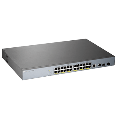 Zyxel GS1350-26HP NebulaFlex Pro 24-Port Smart Managed Gigabit PoE