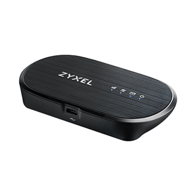 Zyxel WAH7601 Portable WiFi 4 3G/4G LTE Cat 4 Router w/ Embedded SIM Slot